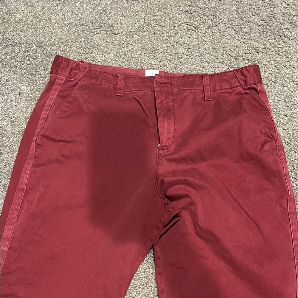 GAP Women’s Deep Red Chinos